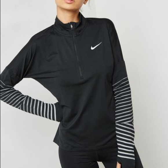 nike element flash zip top ladies